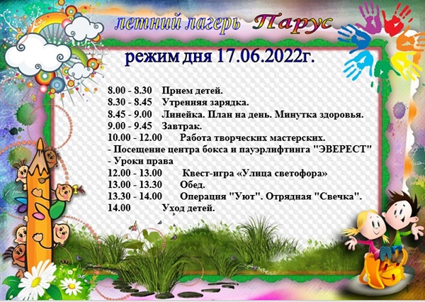 Четырнадцатый день в лагере.