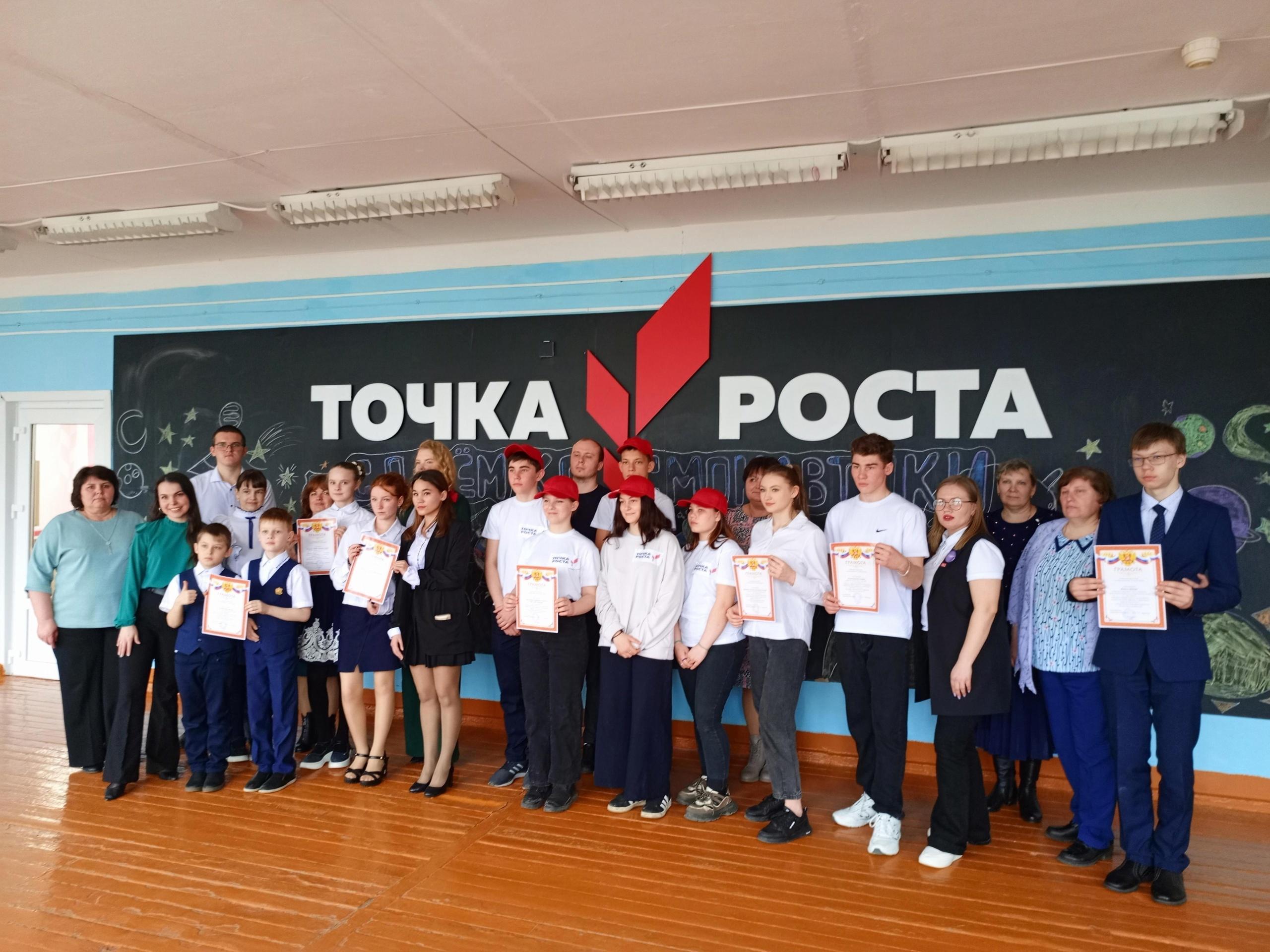 Ученики Сурской школы приняли участие в конкурсе проектов.